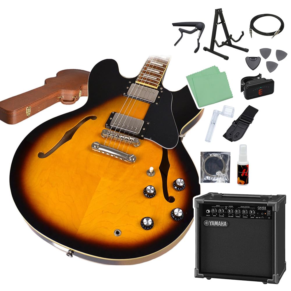 Amazon | Burny SRSA65 BS エレキギター初心者14点セット 【GA15II付き